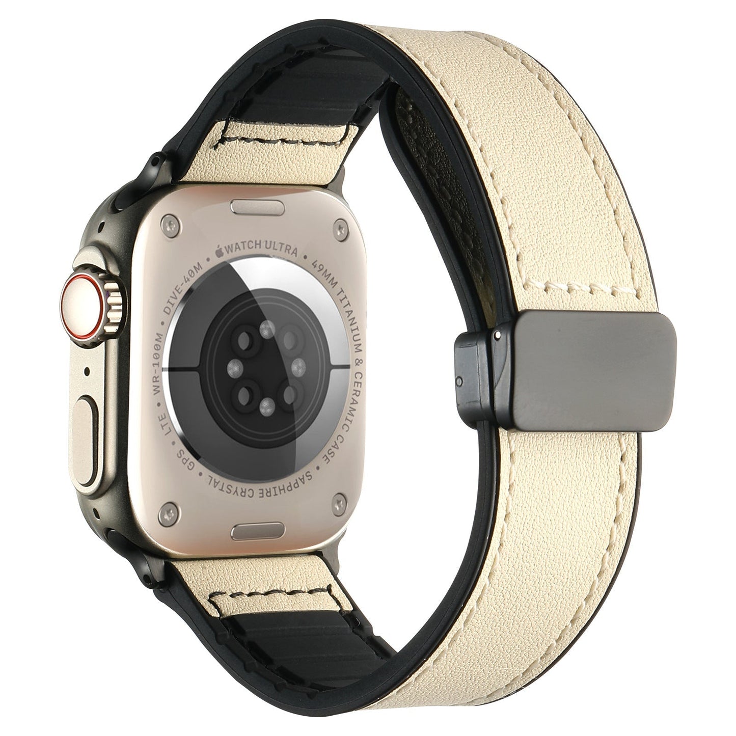 Soft Leather Quick Release Watch Band