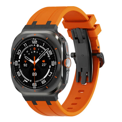 Colorful Butterfly Clasp Soft Strap For Samsung Watch
