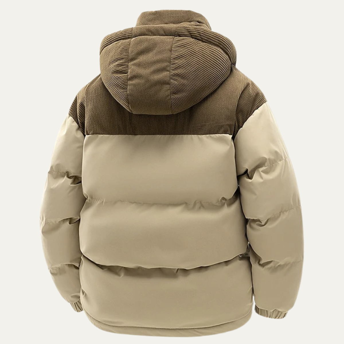 Insulated Men's Quilted Puffer Winter Coat