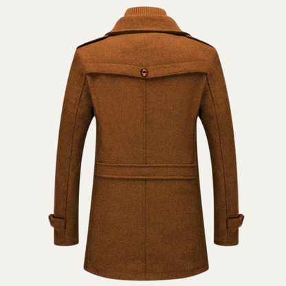 Warm Waterproof Parka Style Long Coat for Men