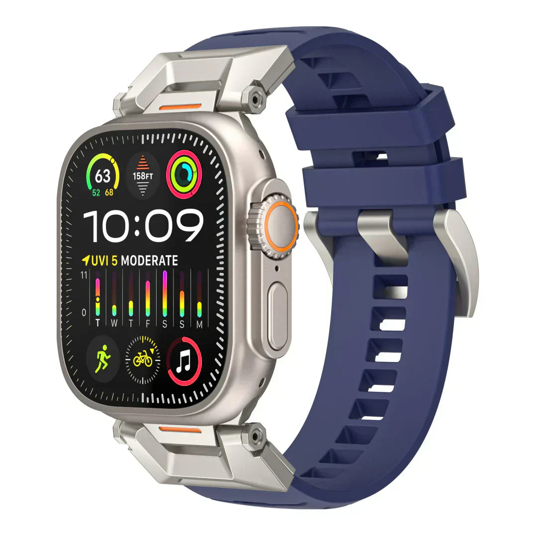 Flexible Silicone Apple Watch Strap Band
