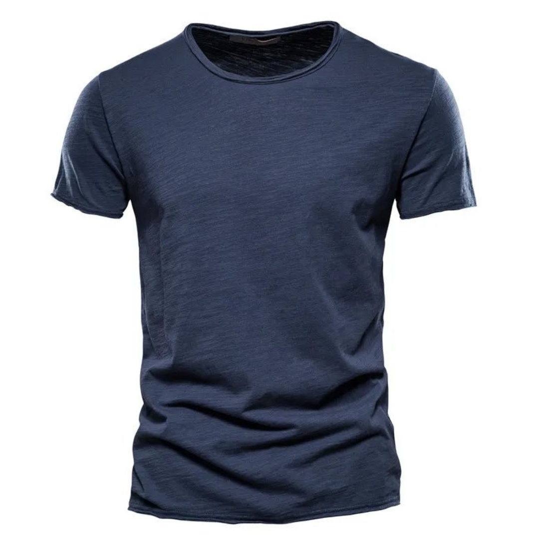Men's Comfortable Moisture Wicking Slim Fit Cotton Tee