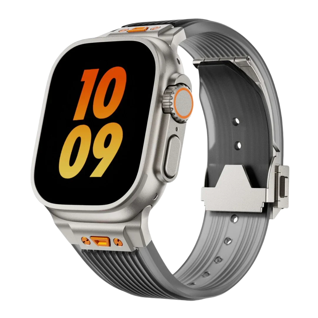 Clear Gel Apple Watch Band