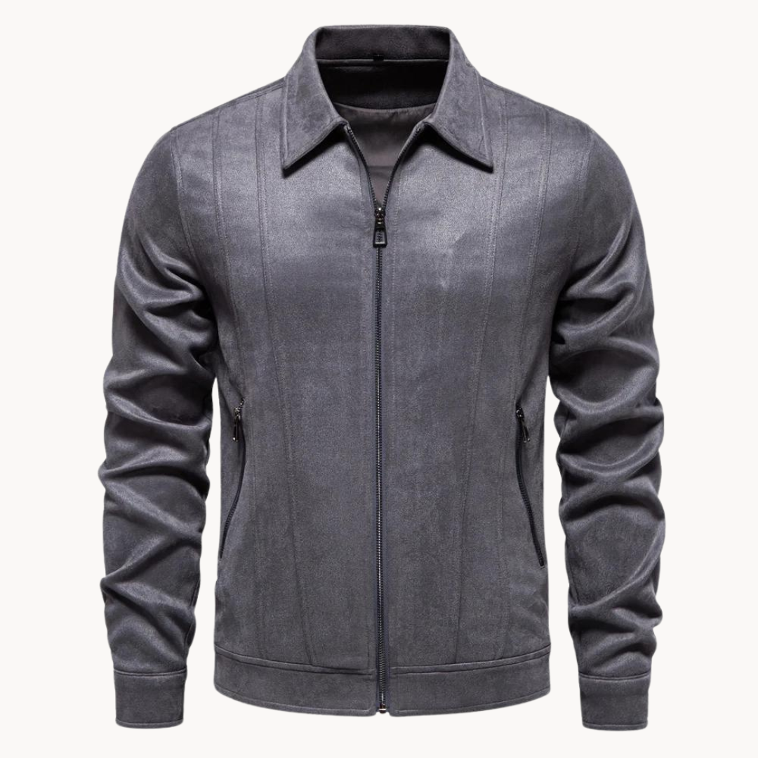 Luxurious Brown Leather Jacket