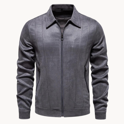 Luxurious Brown Leather Jacket