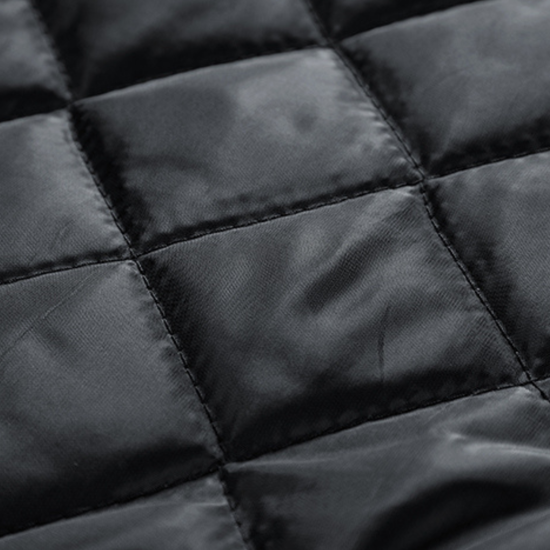 Premium Mens Letterman Jacket with Faux Leather Sleeves