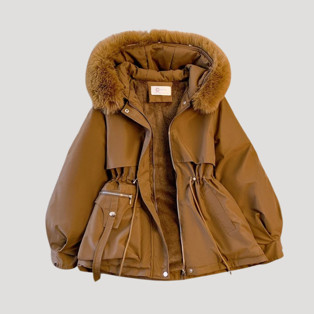 Soft Faux Fur Women's Winter Parka Jacket