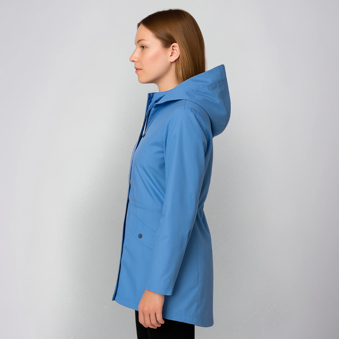 Women's Waterproof Hooded Rain Jacket