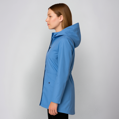 Women's Waterproof Hooded Rain Jacket