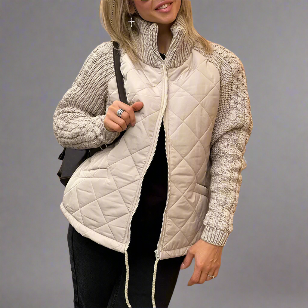 Cozy Jacket with Fleece Sleeves