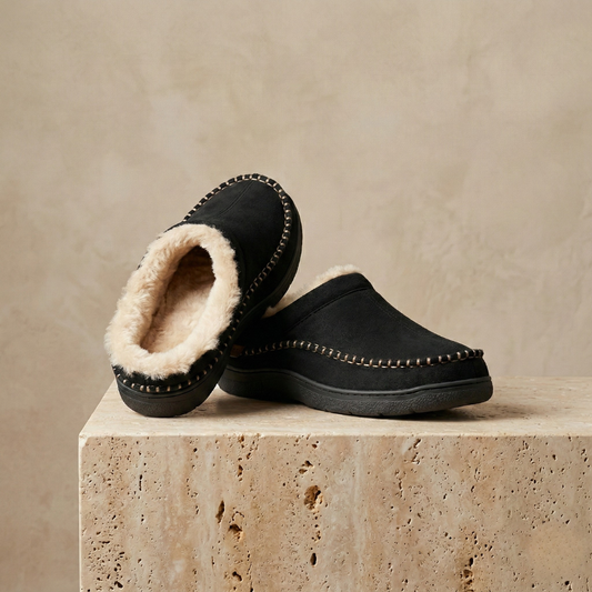 Comfortable Fuzzy Slide Slippers - OutfitLondon