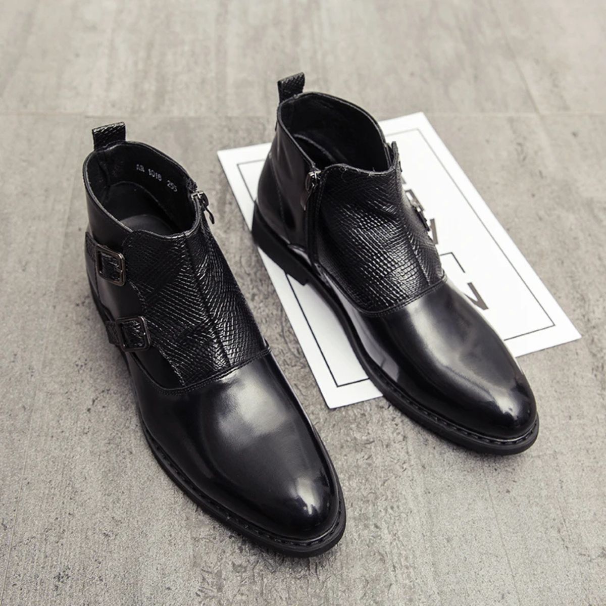 Classic Leather Chelsea Boots for Men - Premium Winter Shoes