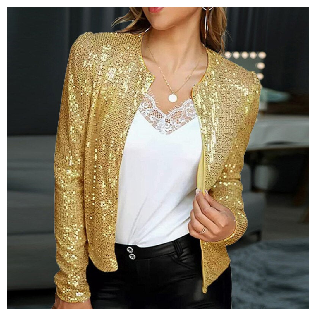 Glittering Sequin Party Jacket