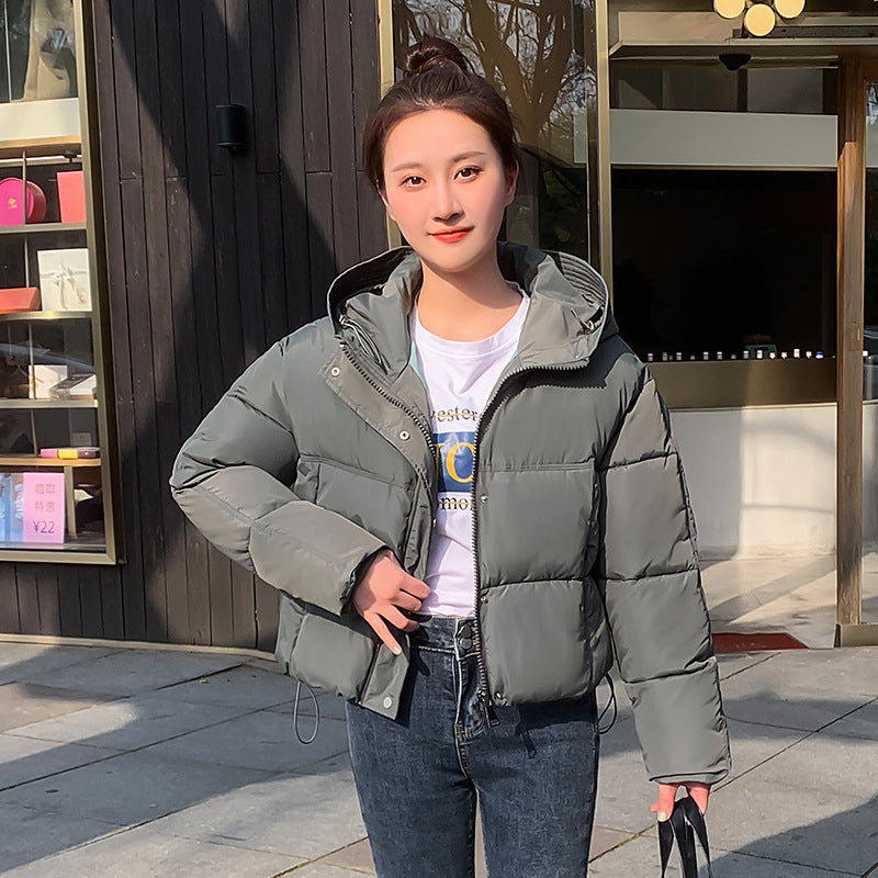 Soft Lightweight Ladies Short Parka Coat