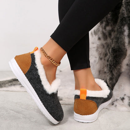 Warm Fuzzy Women's Slip On Loafers