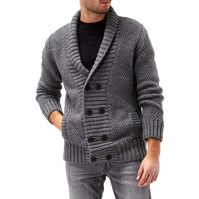 Soft Mens Cashmere Pocket Sweater
