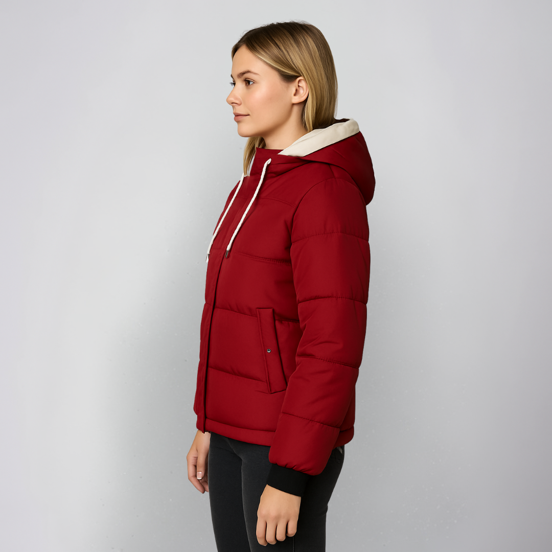 Warm Fleece Hooded Winter Jacket for Women