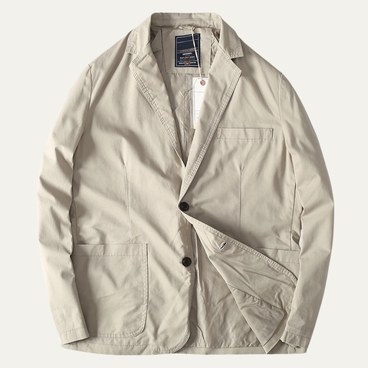 Slim Fit Summer Cotton Blazer for Men