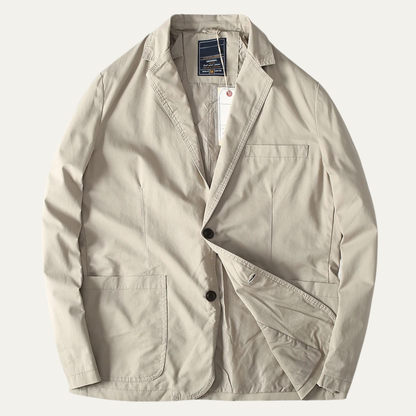 Slim Fit Summer Cotton Blazer for Men