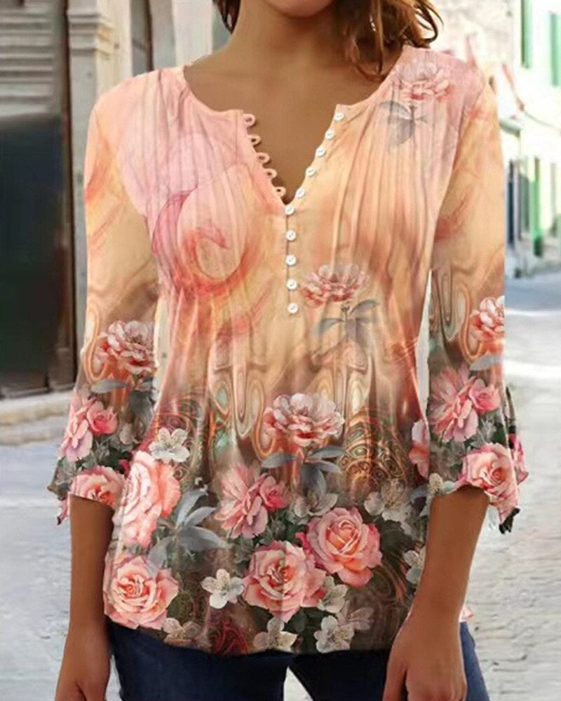 Women's Slim Fit Soft Blouse