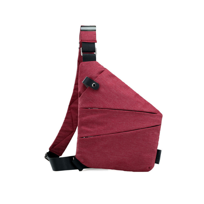 Secure Crossbody Travel Bag With Hidden Pockets