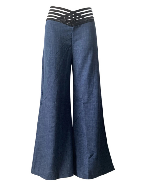 Women's Soft High Waist Flare Leg Pants