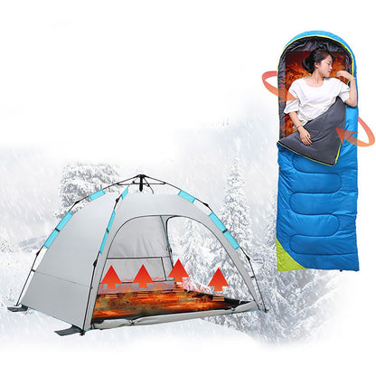 Outdoor USB Heating Mat Insulation Heating Sleeping Pad for Sleeping Bag Travel Camping Mattress Hiking