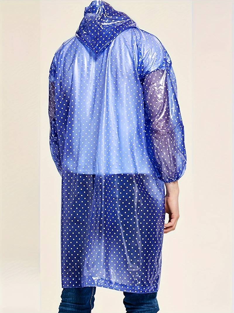 Rainy Day Women's Dots Waterproof Coat