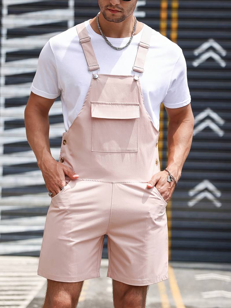 Relaxed Fit Jumpsuit with Front Pocket - OutfitLondon