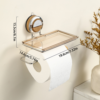 Easy Install Stainless Steel Toilet Paper Holder