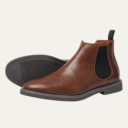 Classic Men's Slip On Chelsea Ankle Boots