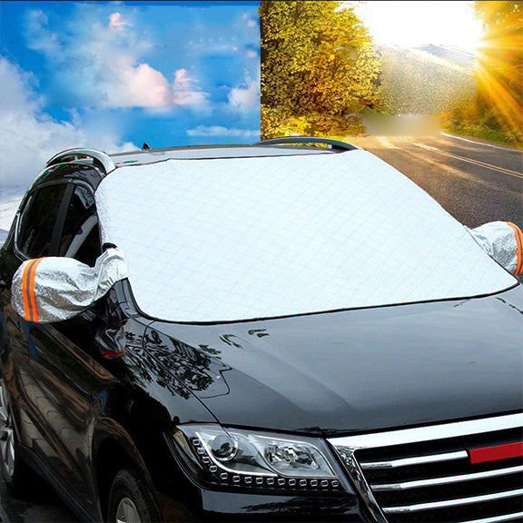 Car Wind Shield Snow Cover