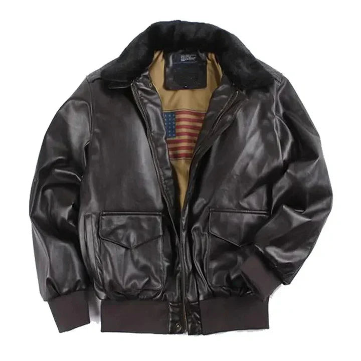 Classic Biker Leather Motorcycle Jacket - OutfitLondon
