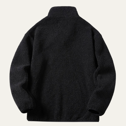 Thick Warm Men's Fleece Zipper Winter Jacket