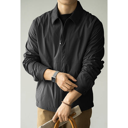 Men's Casual Cotton Lapel Workwear Jacket