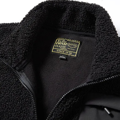 Thick Warm Men's Fleece Zipper Winter Jacket