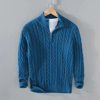 Classic Warm Wool Crew Sweater