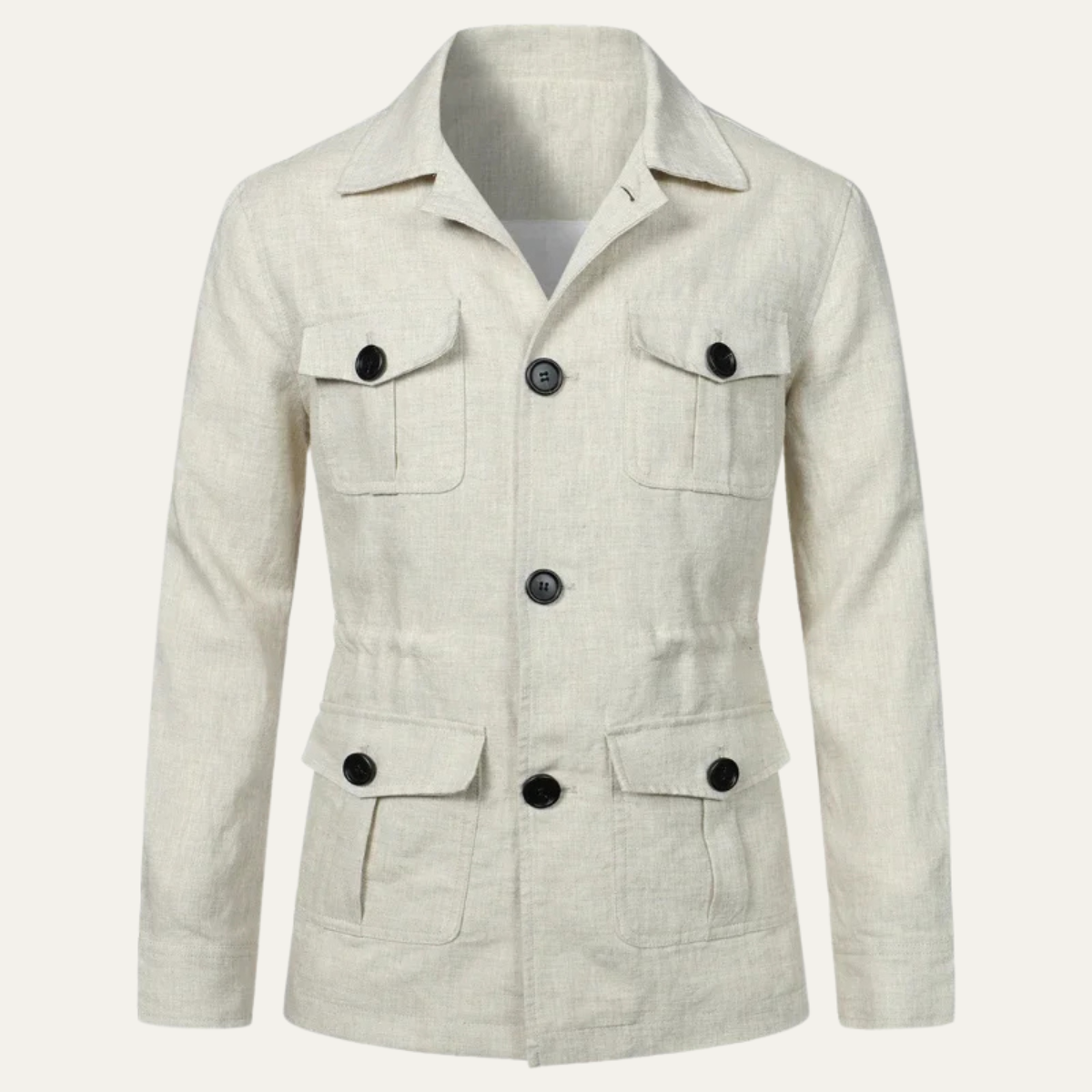 Classic Men's Relaxed Fit Cotton Blazer Jacket - OutfitLondon