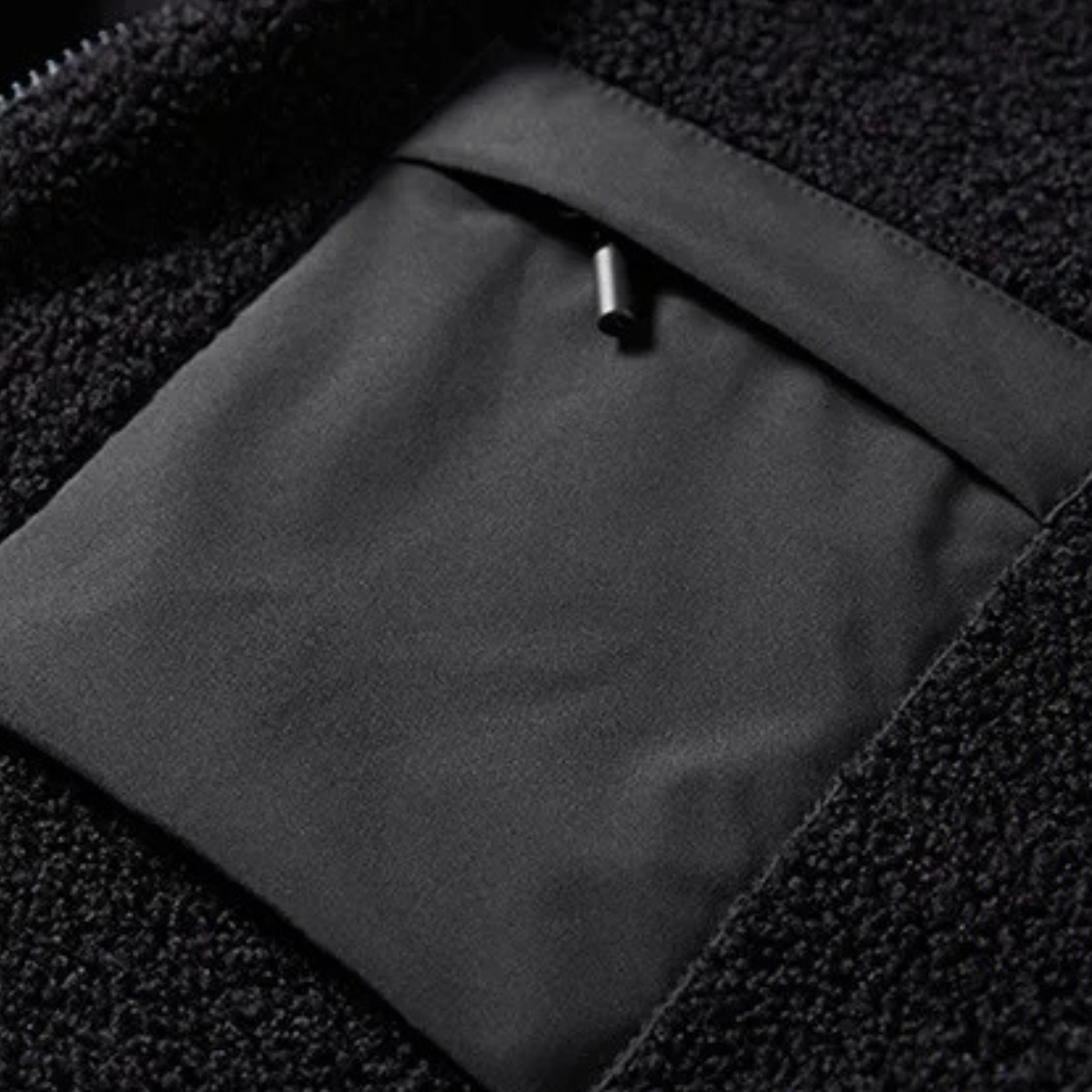 Thick Warm Men's Fleece Zipper Winter Jacket