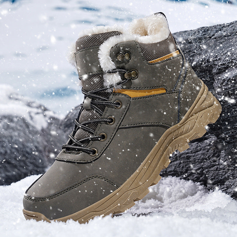 Waterproof Leather Winter Boots 5 reviews