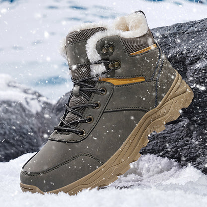 Waterproof Leather Winter Boots 5 reviews
