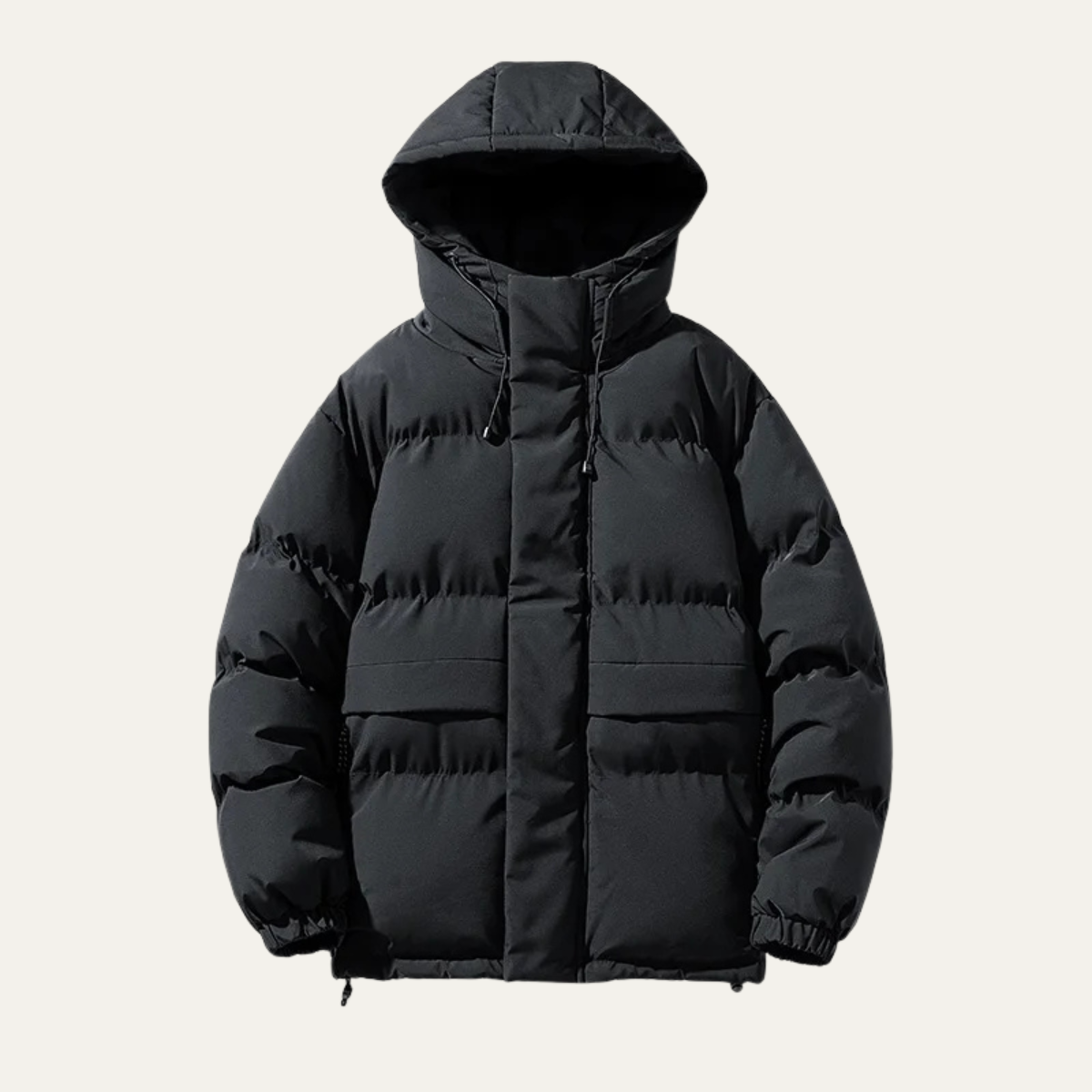Insulated Men's Hooded Puffer Coat