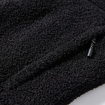 Thick Warm Men's Fleece Zipper Winter Jacket