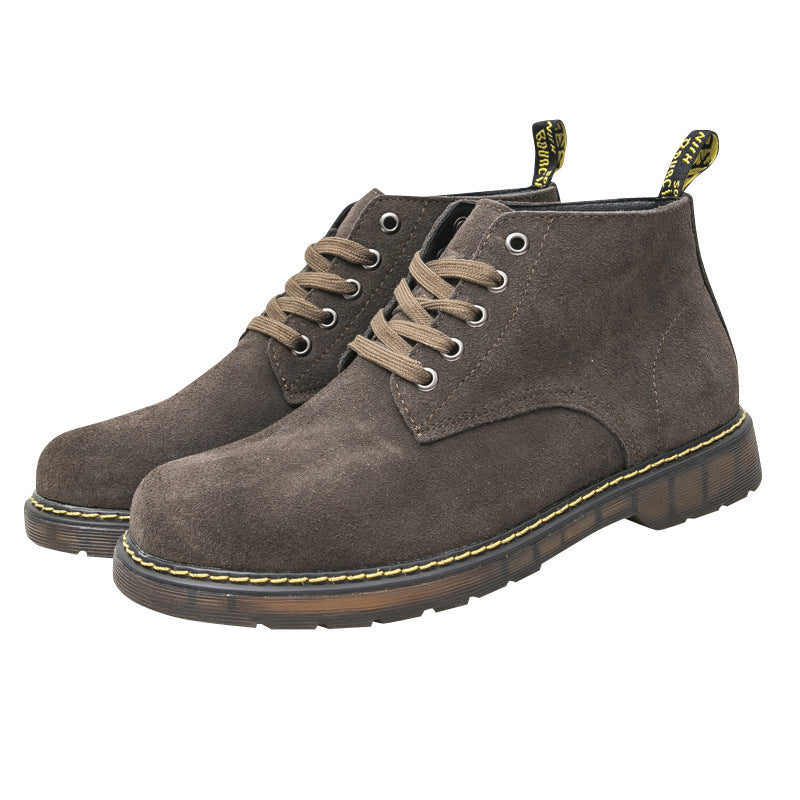 Men's Classic Leather Lace-Up Boots
