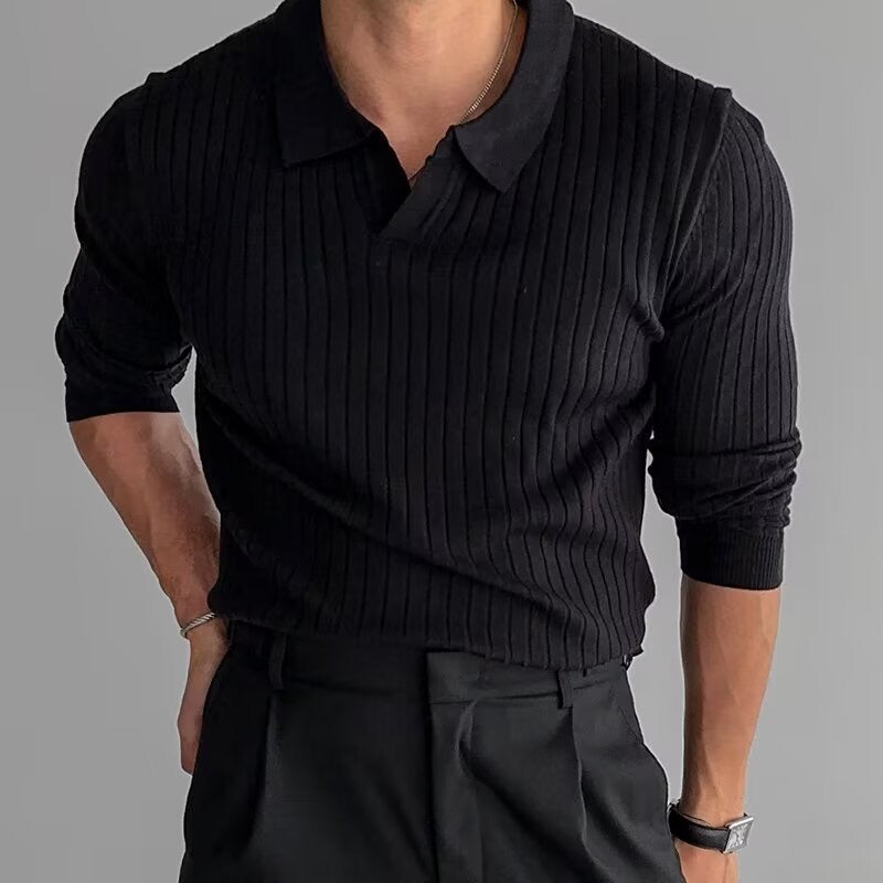 Men's Classic Fit Casual Polo Shirt - Comfortable Cotton Tee