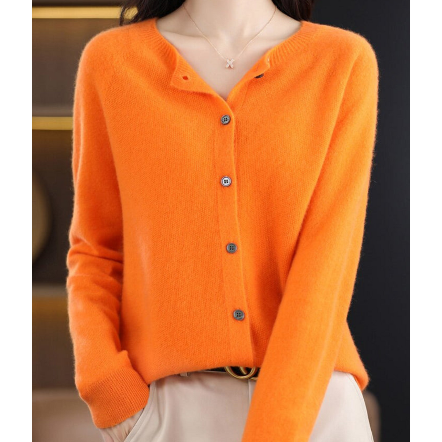 Cozy Warm Crew Neck Winter Sweater