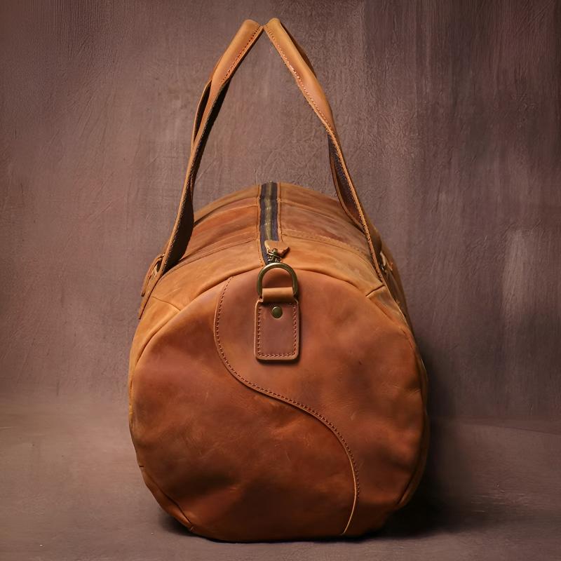 Classic Travel Duffel Bag with Zipper Closure