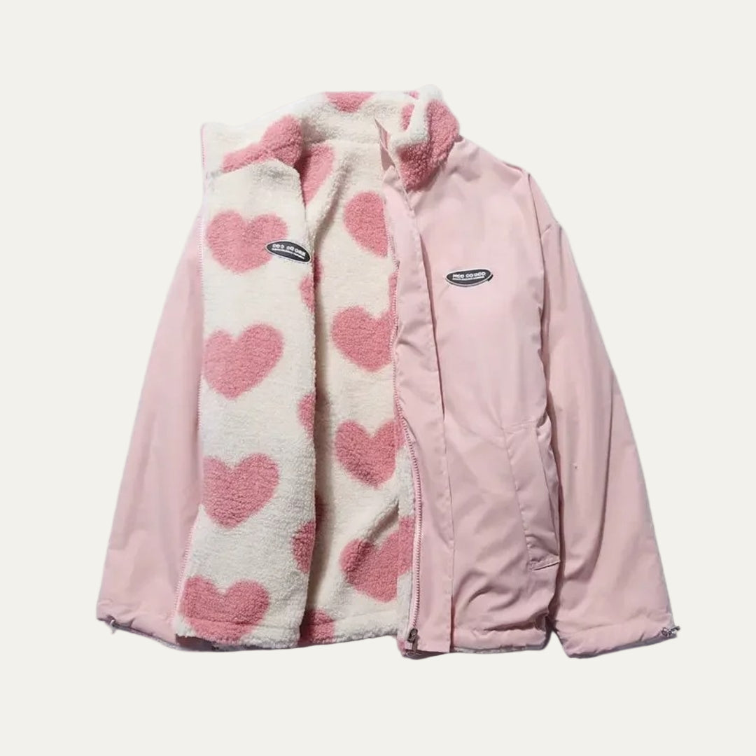 Cozy Double Sided Fleece Lined Women's Jacket