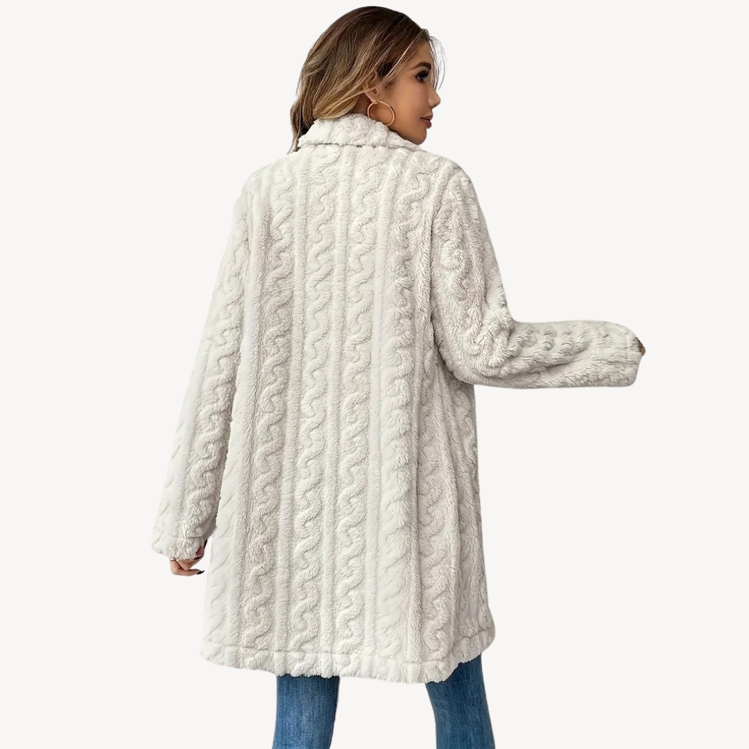 Luxurious Fake Fur Winter Coat