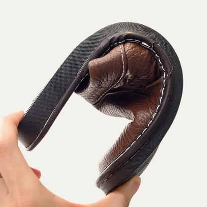 Comfortable Men's Leather Slippers
